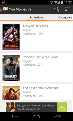 You Movies android App screenshot 3